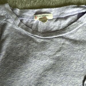 CREW CUTS long sleeved tee size 8-9 with heart pocket 💟